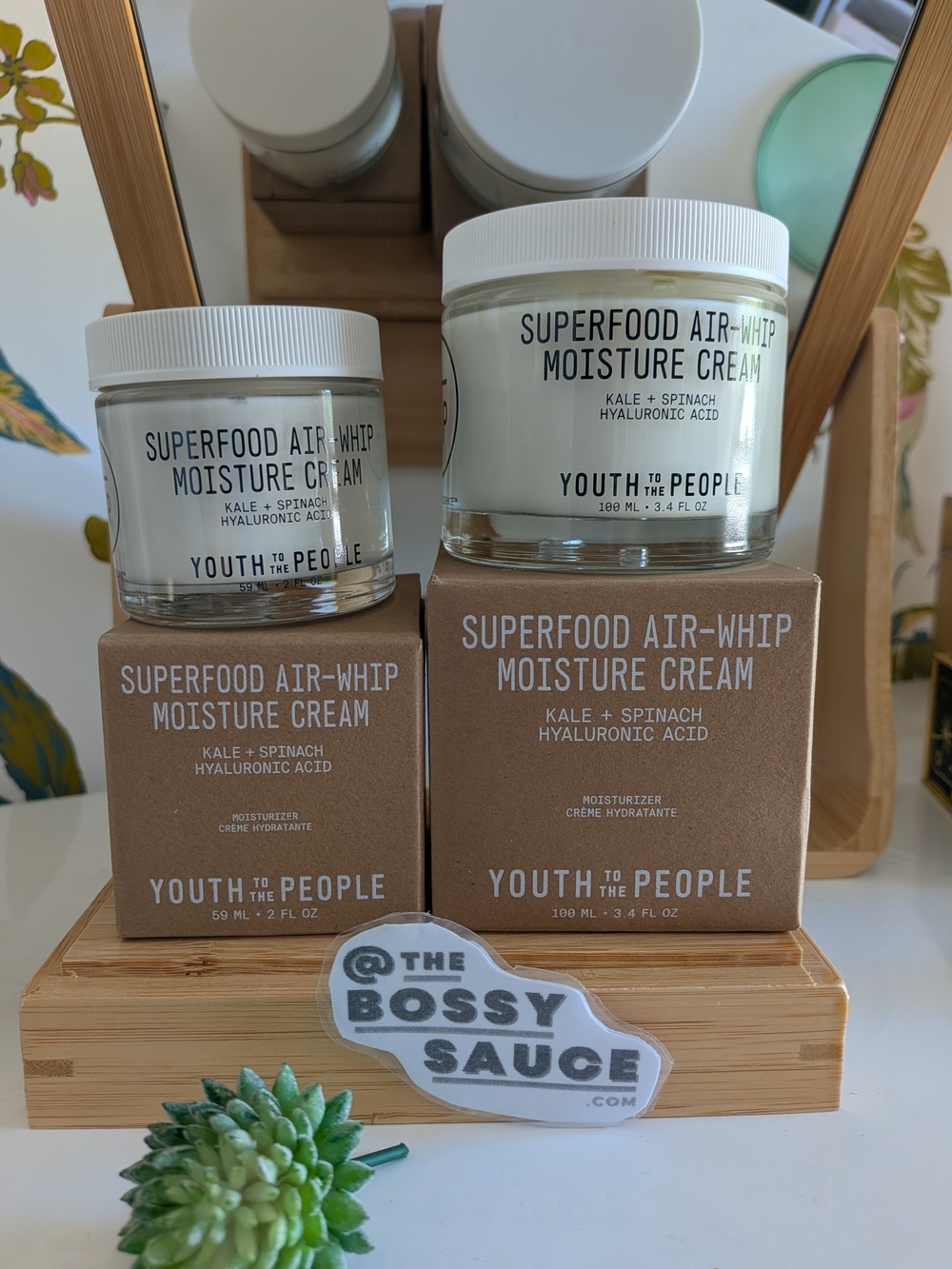 Youth To The People Superfood Air-Whip Moisture Cream Duo 59 + 100 ML NWT